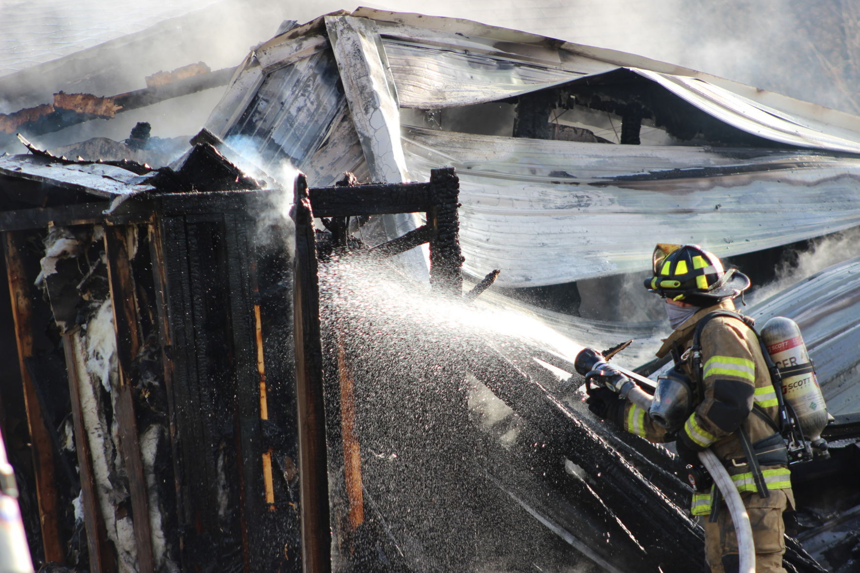 Garage fire in Thurmont threatens home - Vimarsana News