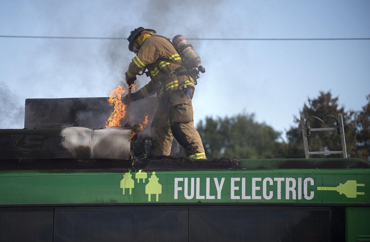 Report confirms sensor failure caused electric bus fire County