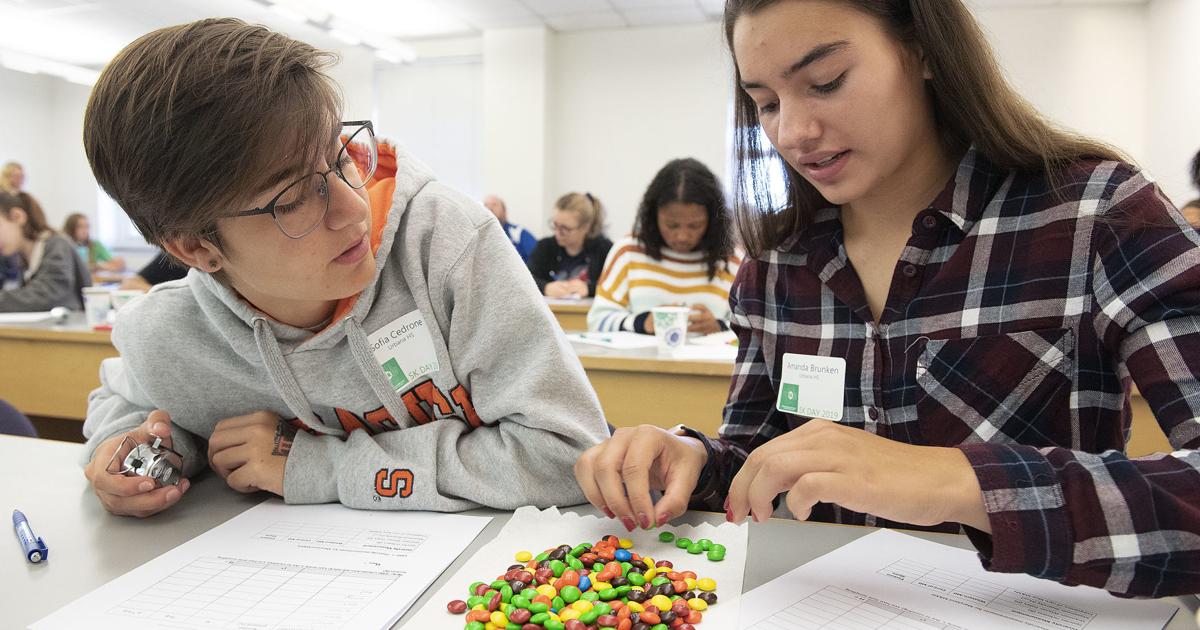 County high school students learn importance of math at annual Hood College event | Public K-12 ...