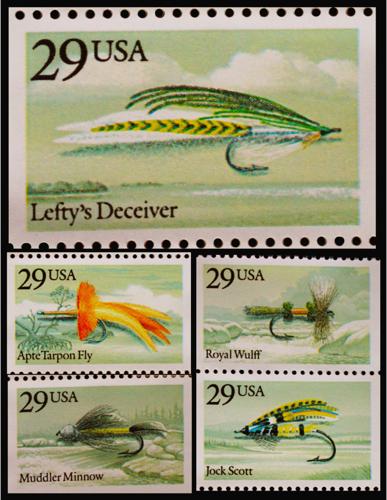 Fly Fishing Stamps 