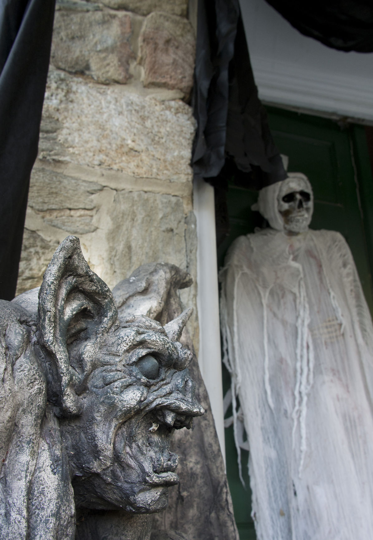 A behindthescenes look at the Nightmare Manor, a haunted house in