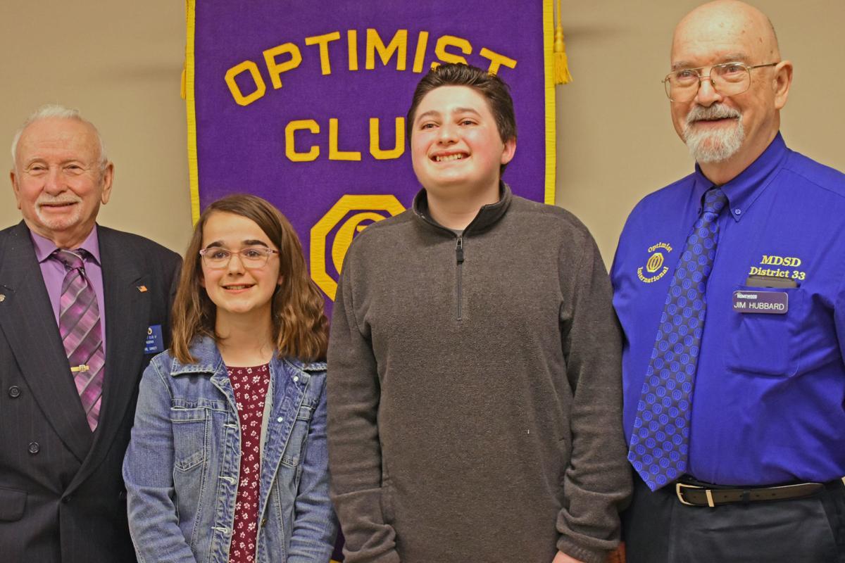 Optimist Name Oratorical Contest Winners Community News