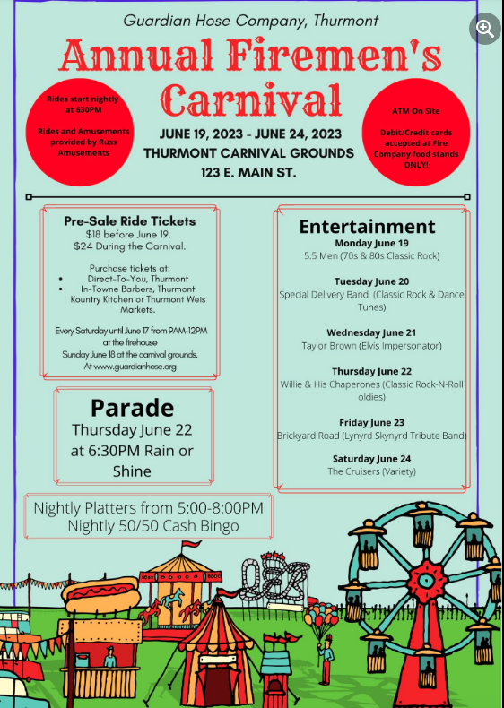 Thurmont Firemens Carnival Community events & festivals