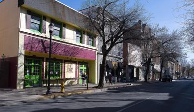 downtown streetscape