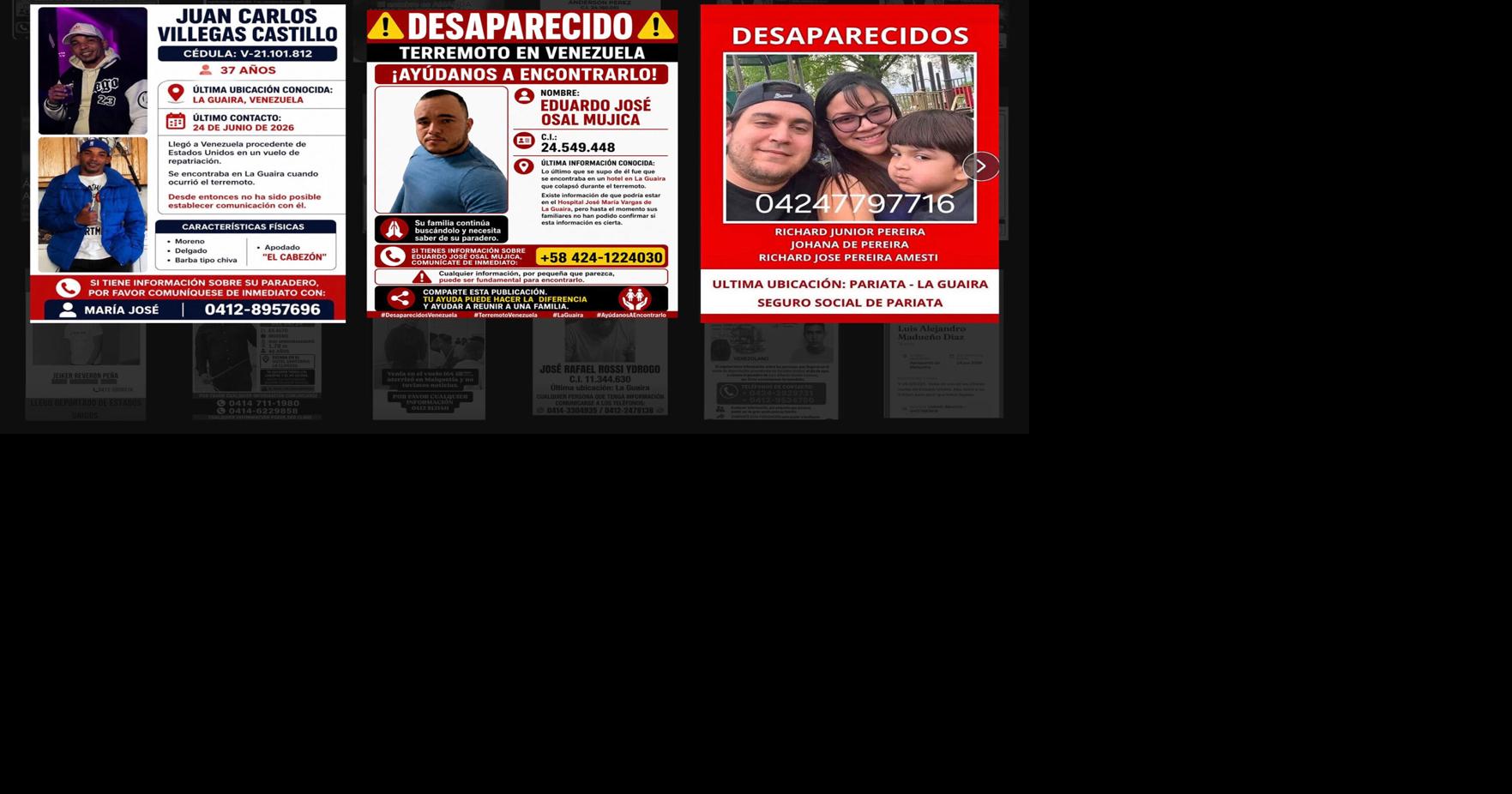Deported by the US, detained in Venezuela — then lost in the earthquakes
