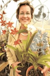 Former banker hopes new business blossoms
