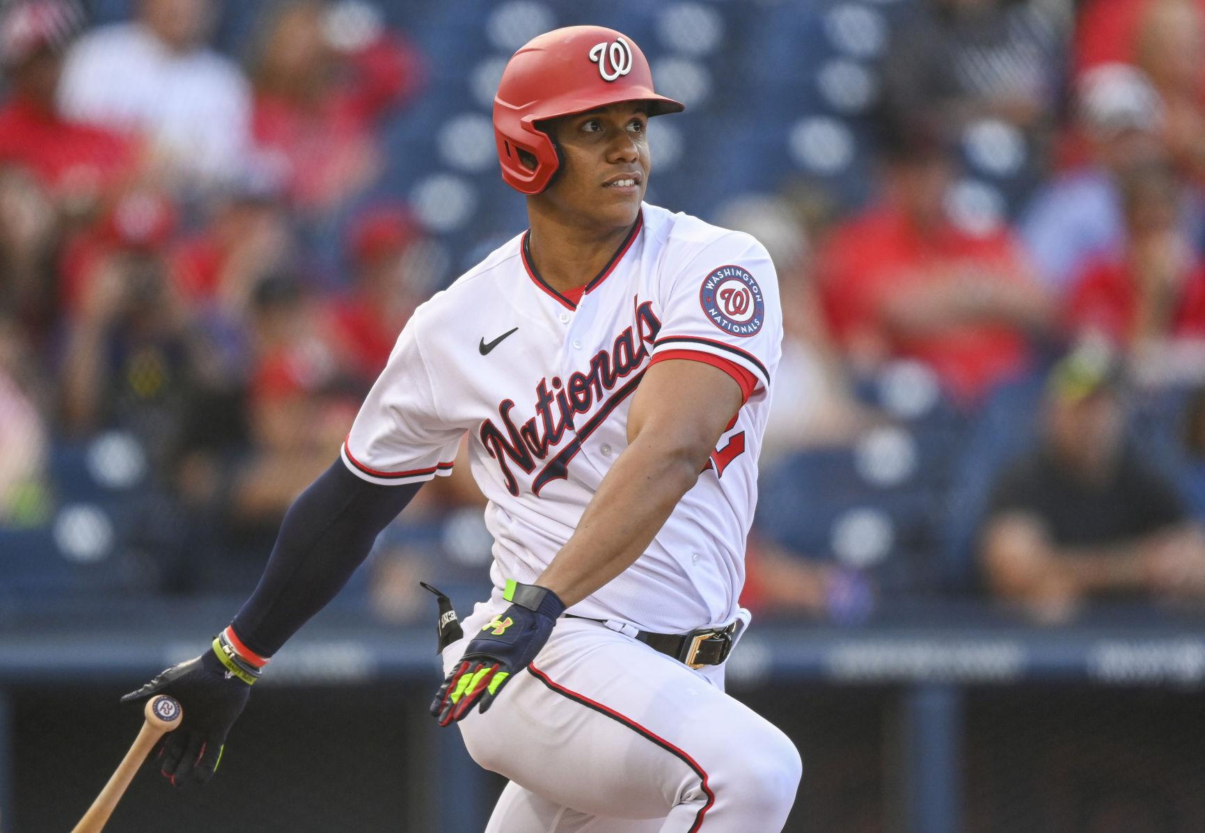 Washington Nationals' Juan Soto on waiting for the right pitch