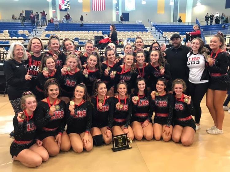 LHS Varsity Cheer team wins state title Community news