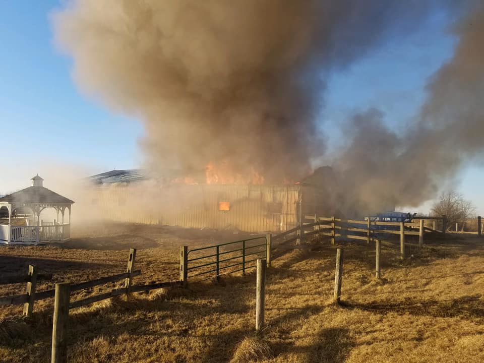 Union Bridge Horse Barn Fire Ruled Accidental Crime Justice