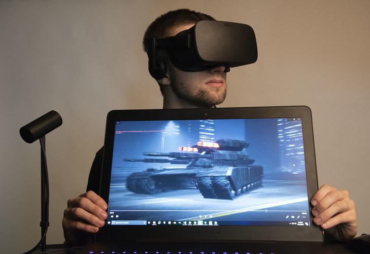 Student invented VR software 2