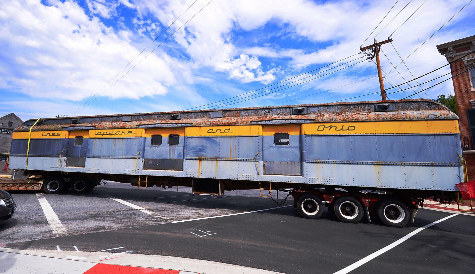 Train Cars Being Moved At Choo Choo As Part Of Over $10 Million