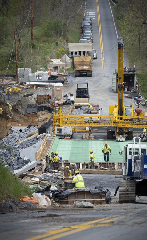 Bg Md 464 Bridge Construction Fredericknewspost Com