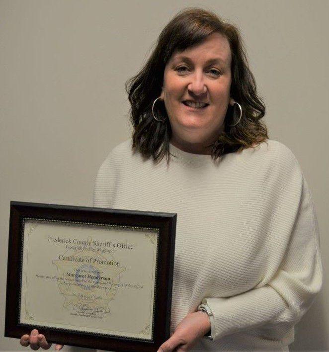 Henderson promoted to Sheriff's Office Crisis Support Lead Community