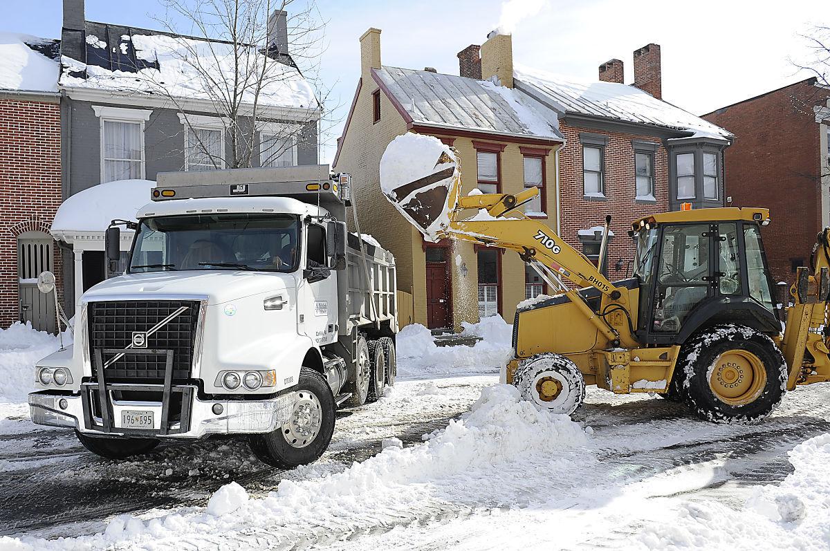 Snow cleanup