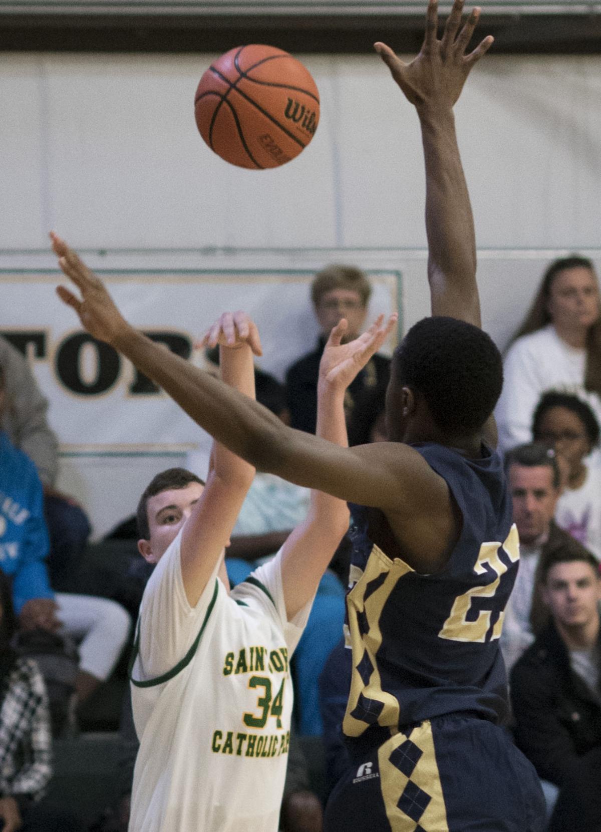 Basketball Between Saint John S Catholic Prep And Saint Maria
