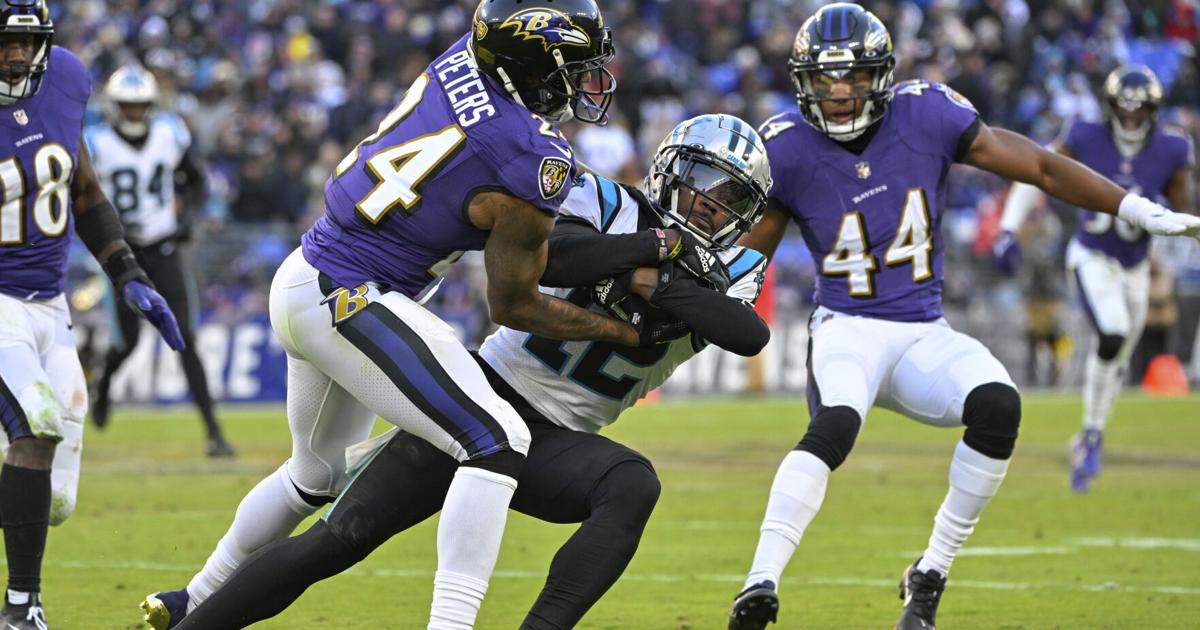 With CBs Humphrey and Peters ‘playing out of their minds,’ Ravens defense feeling confident