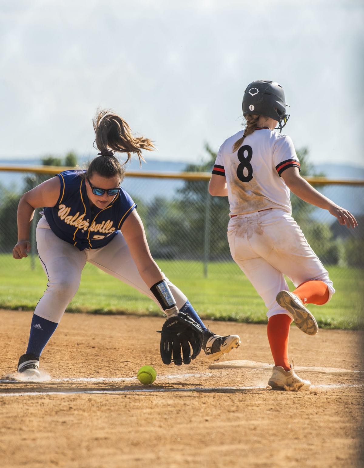 Walkersville vs. Middletown softball quarterfinal