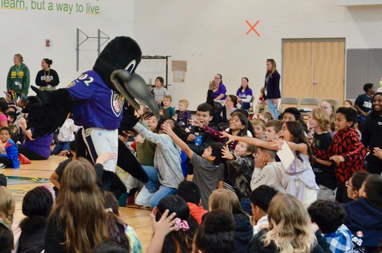 A Raven visits Butterfly Ridge | Elementary | fredericknewspost.com