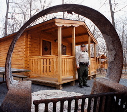 are dogs allowed in cabins in maryland state parks