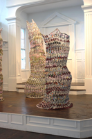 ‘Unstructured Rise’ art installation by Alyssa Imes at FAC Art Center