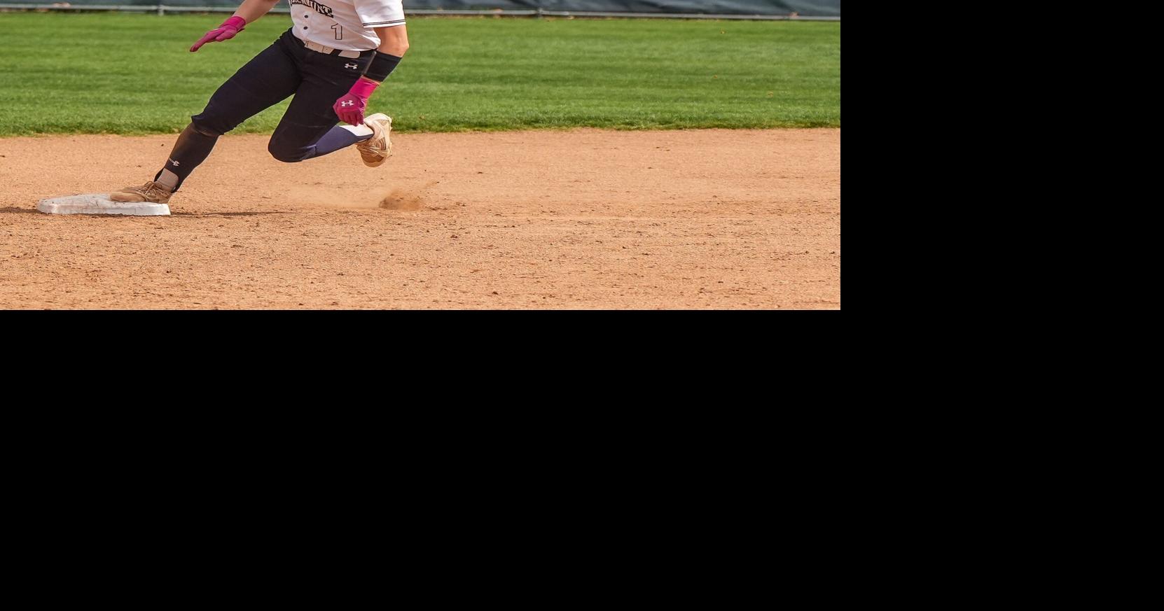 Steal wheels: MSM's Dinges — who tore her ACL last year — is nation's top softball base stealer