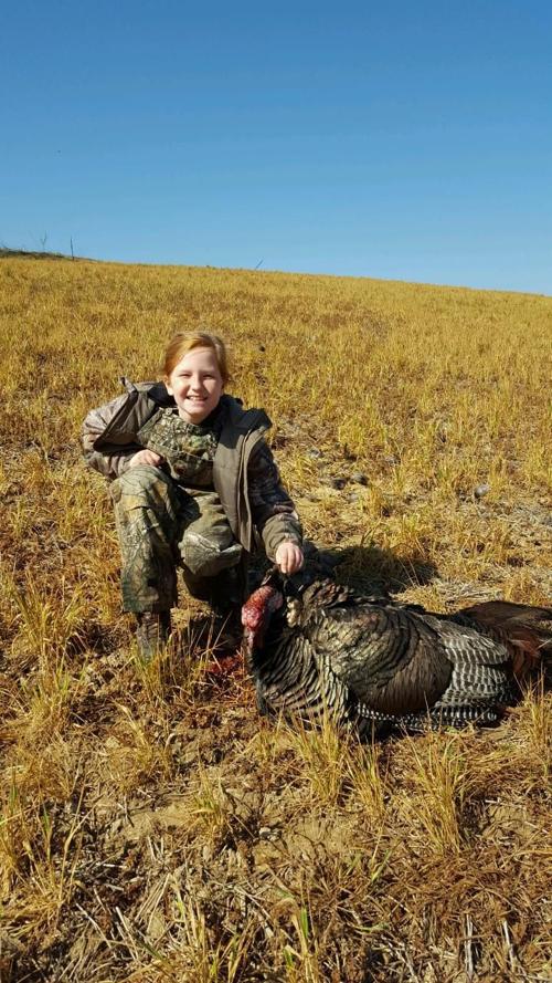 First shot, first turkey