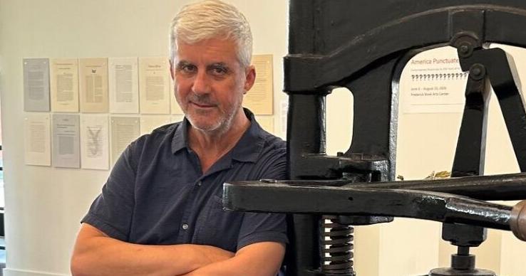 Frederick Book Arts Center hosts exhibitions on printing and press freedom in Maryland