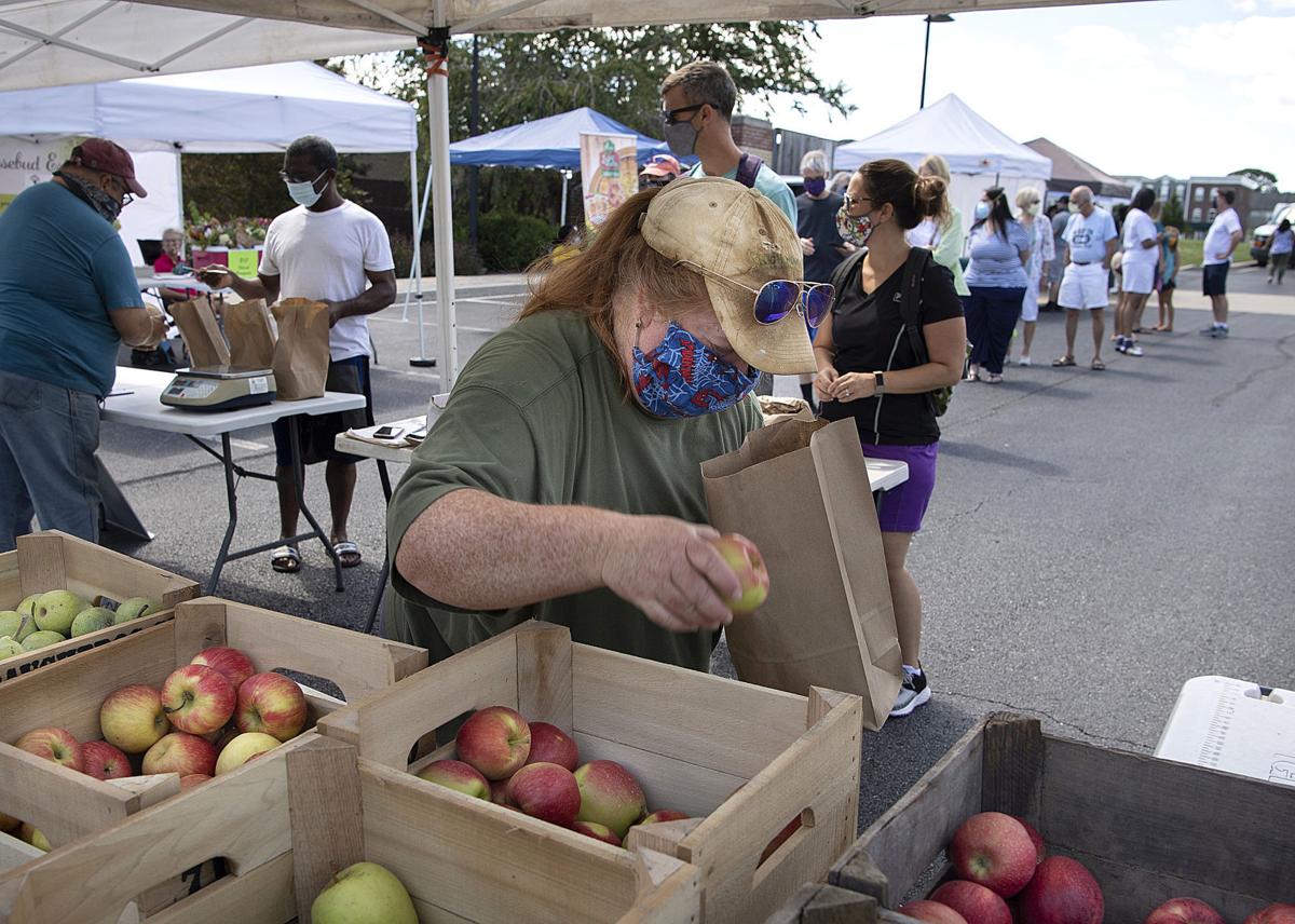 Urbana Library Farmers Market continues to see steady business, provide