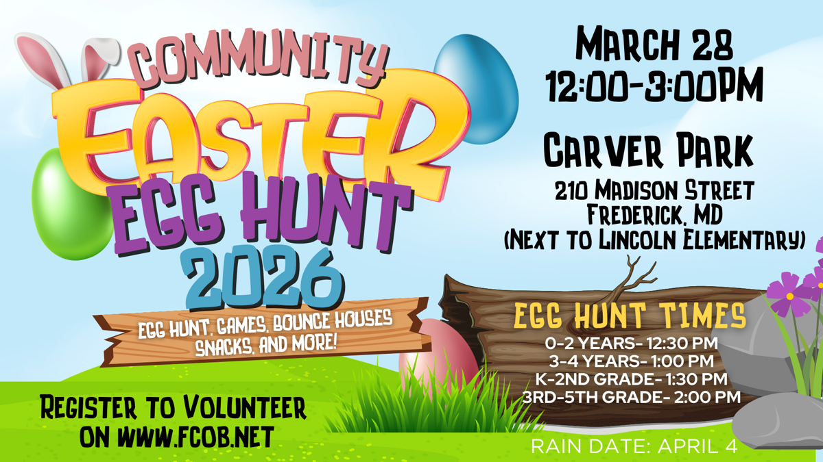 Free Community Easter Egg Hunt 2026 | Family Fun | fredericknewspost.com