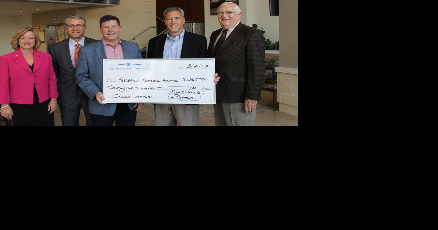 Plamondon Companies donates 25,000 to FMH Community news