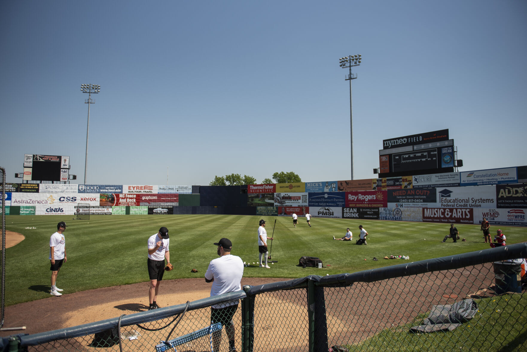 Photos: Frederick Atlantic League Baseball Team Practice, Baseball