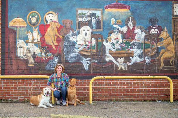 Dogs Playing Poker Mural Project Gets 20k For Shelter City