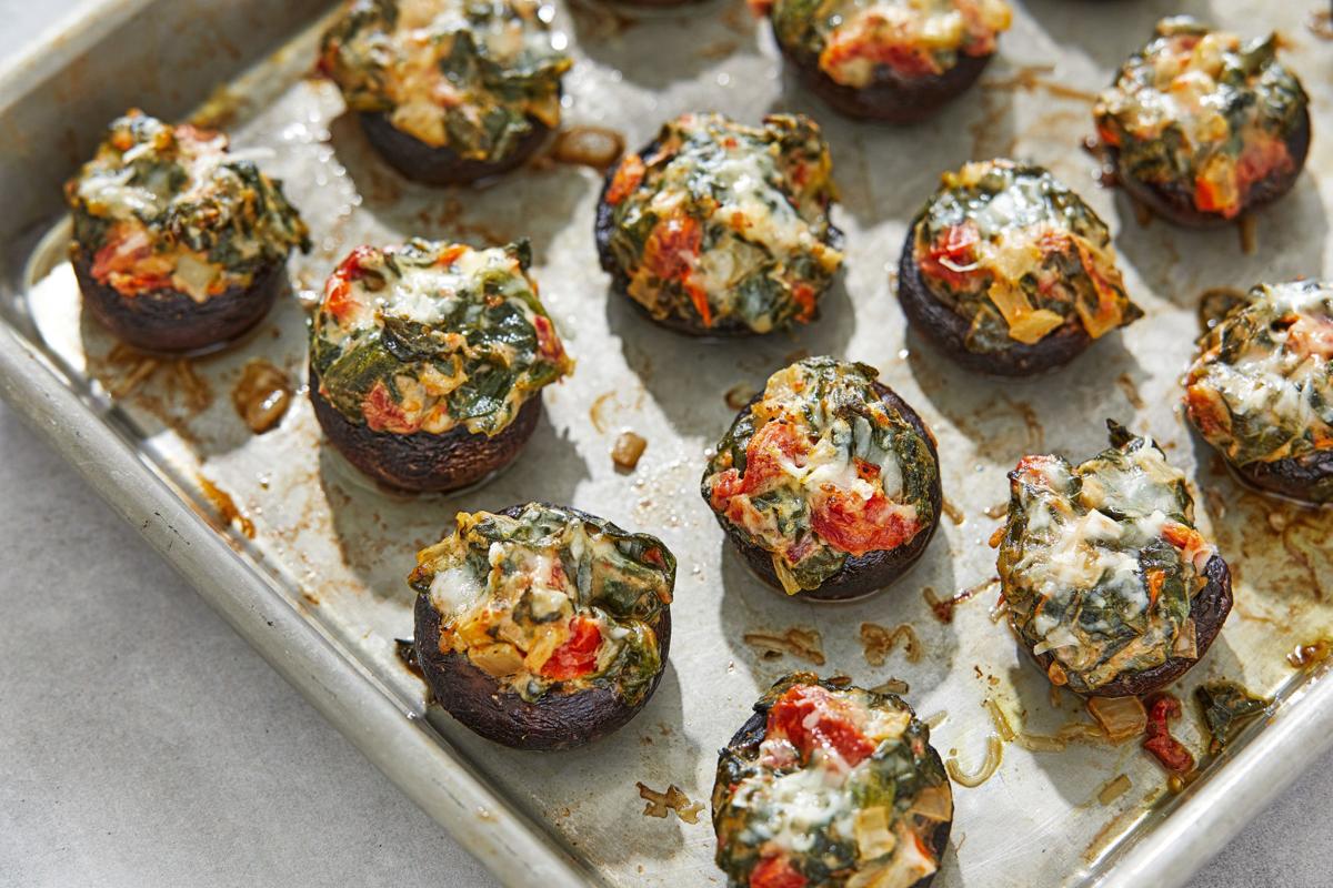 Spinach And Cheese Stuffed Mushrooms Make Buzzworthy Party Fare Arts Entertainment Fredericknewspost Com