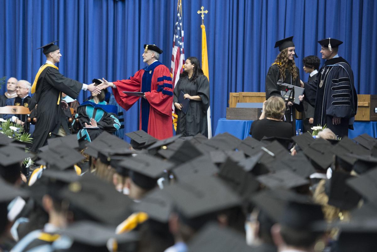Mount St. Mary's commencement speaker gets graduation ceremony at long