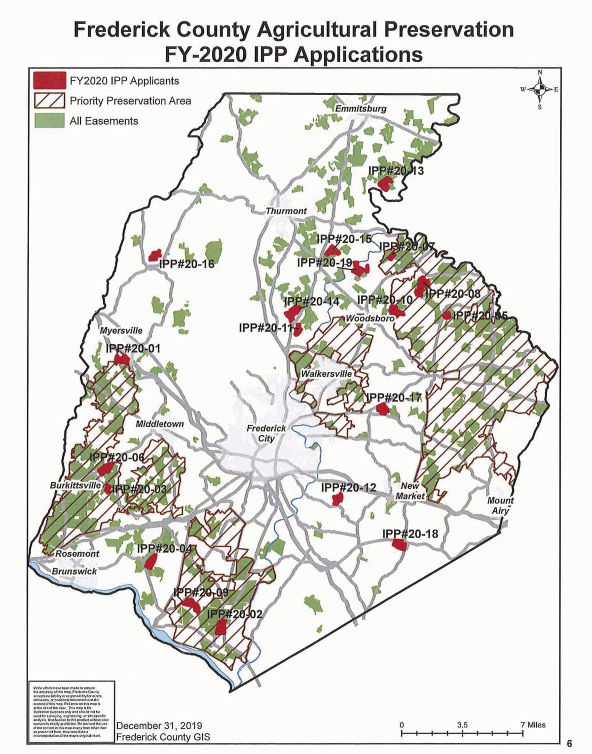 Frederick County Council approves 19 applications for agricultural preservation program