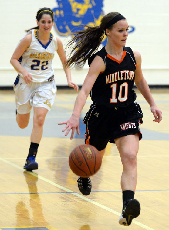 Girls basketball between Walkersville and Middletown Wednesday night High School Sports
