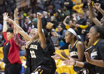 Thrice As Nice Frederick Beats Poly 58 44 For Third Straight