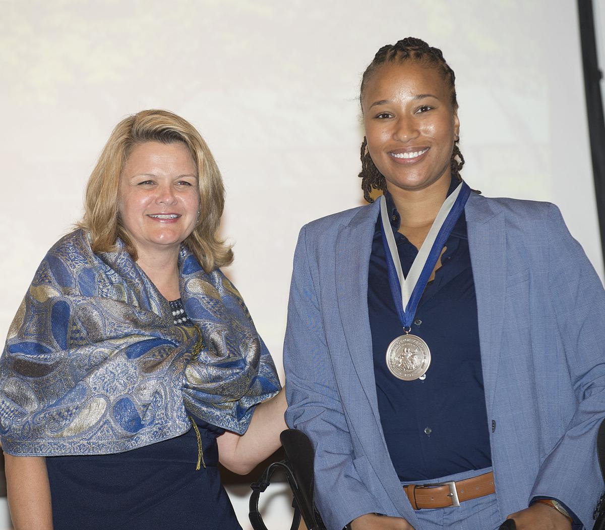 Capitol Police Officer Honored With Award From Hood College
