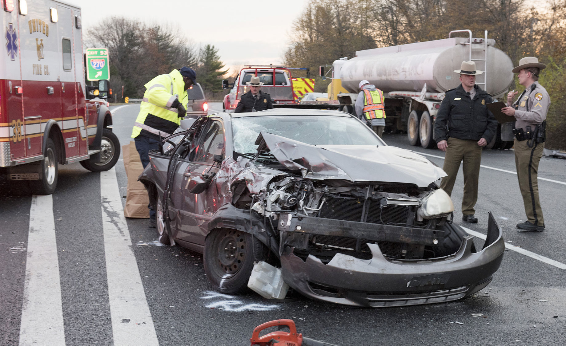 Frederick man identified as person killed in three-vehicle crash ...