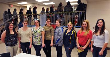 Around Town Giving back to their community