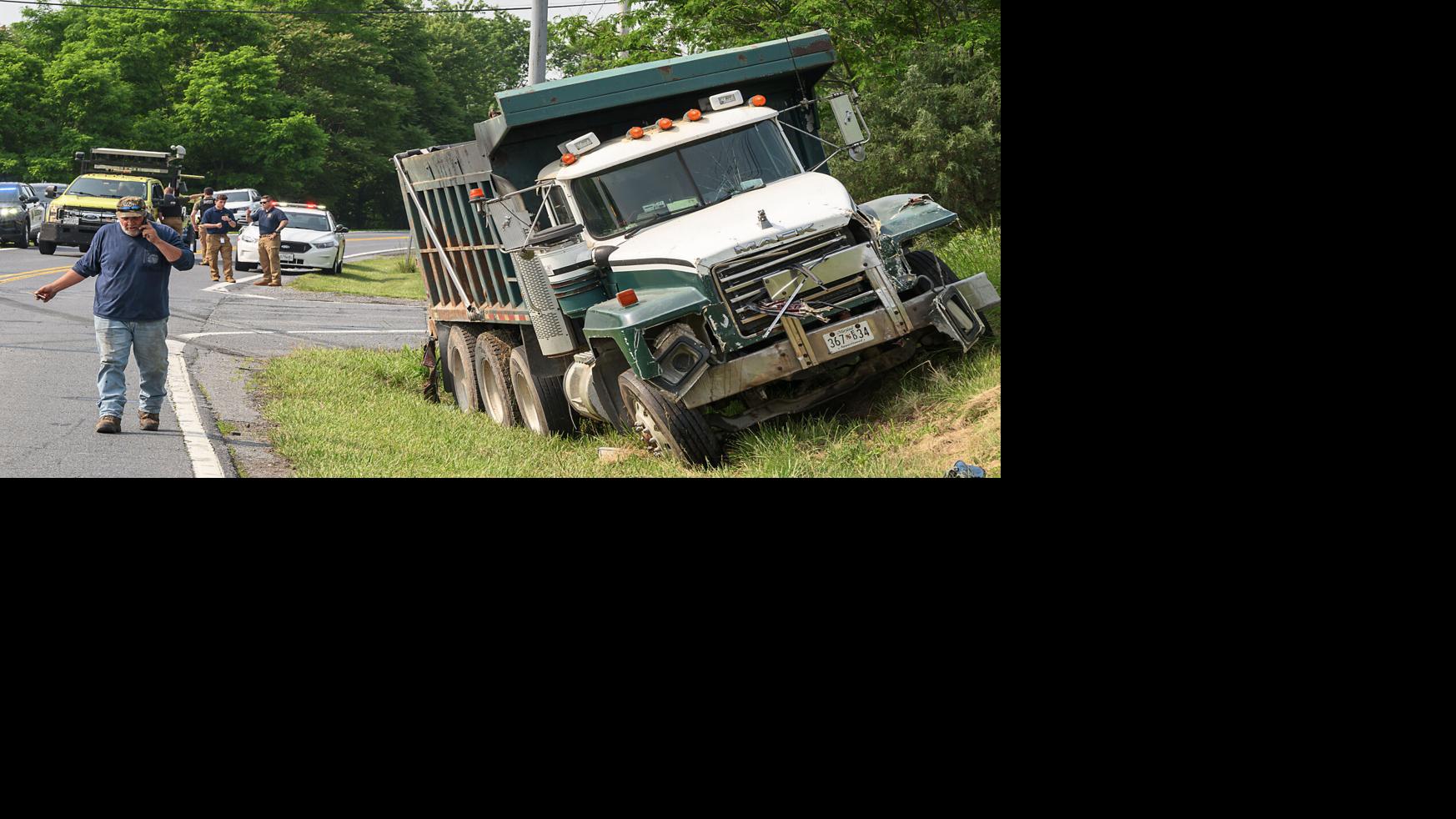 One killed, one injured in crash involving dump truck and SUV ...