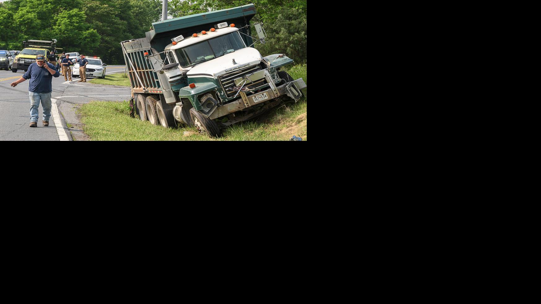 One killed, one injured in crash involving dump truck and SUV ...