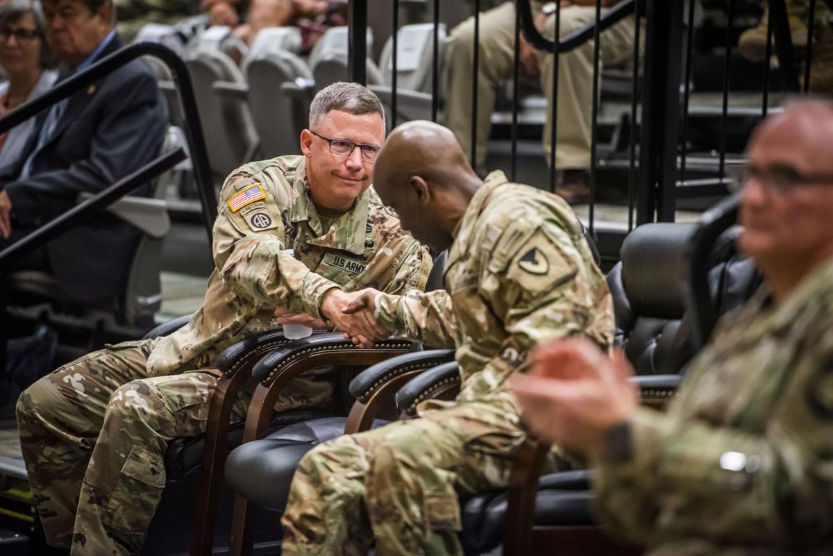 Change of Command at Fort Detrick