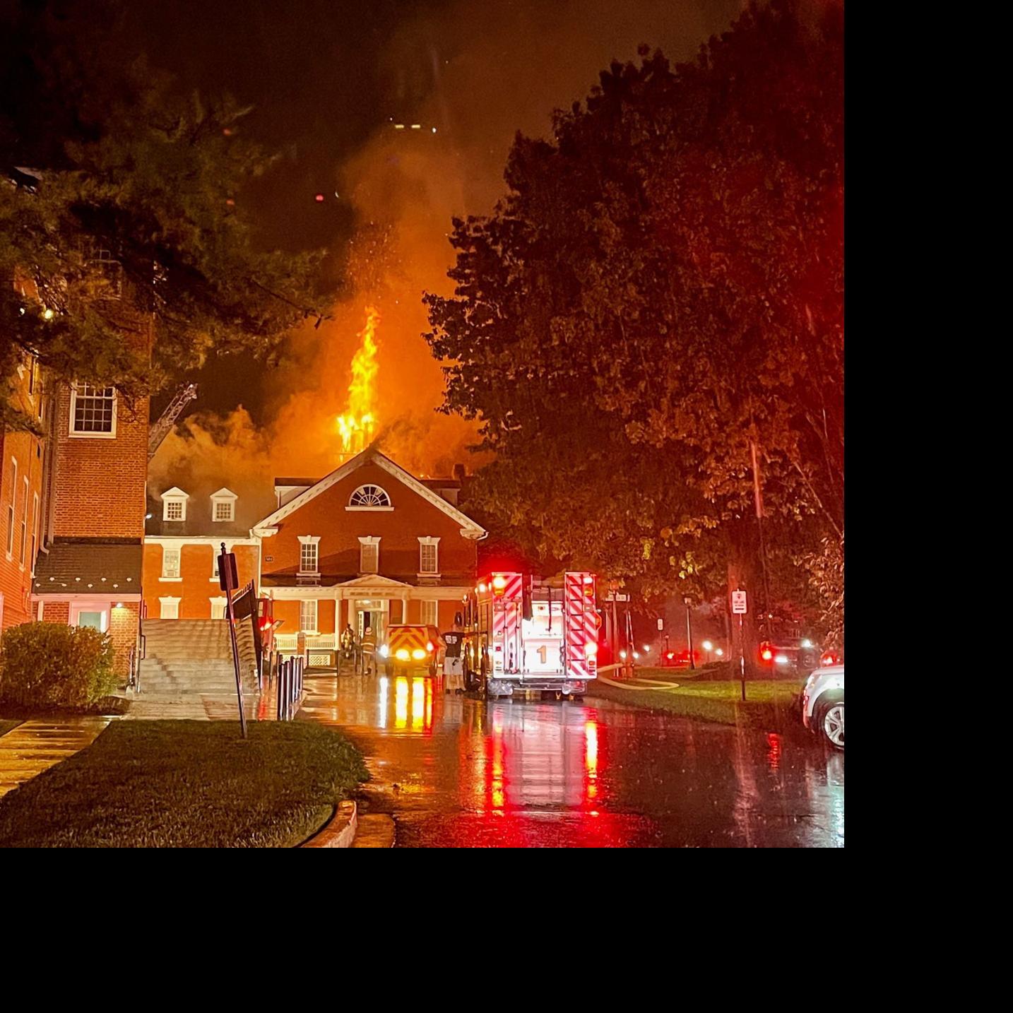 Fire breaks out in oldest building on Hood College campus | News |  fredericknewspost.com