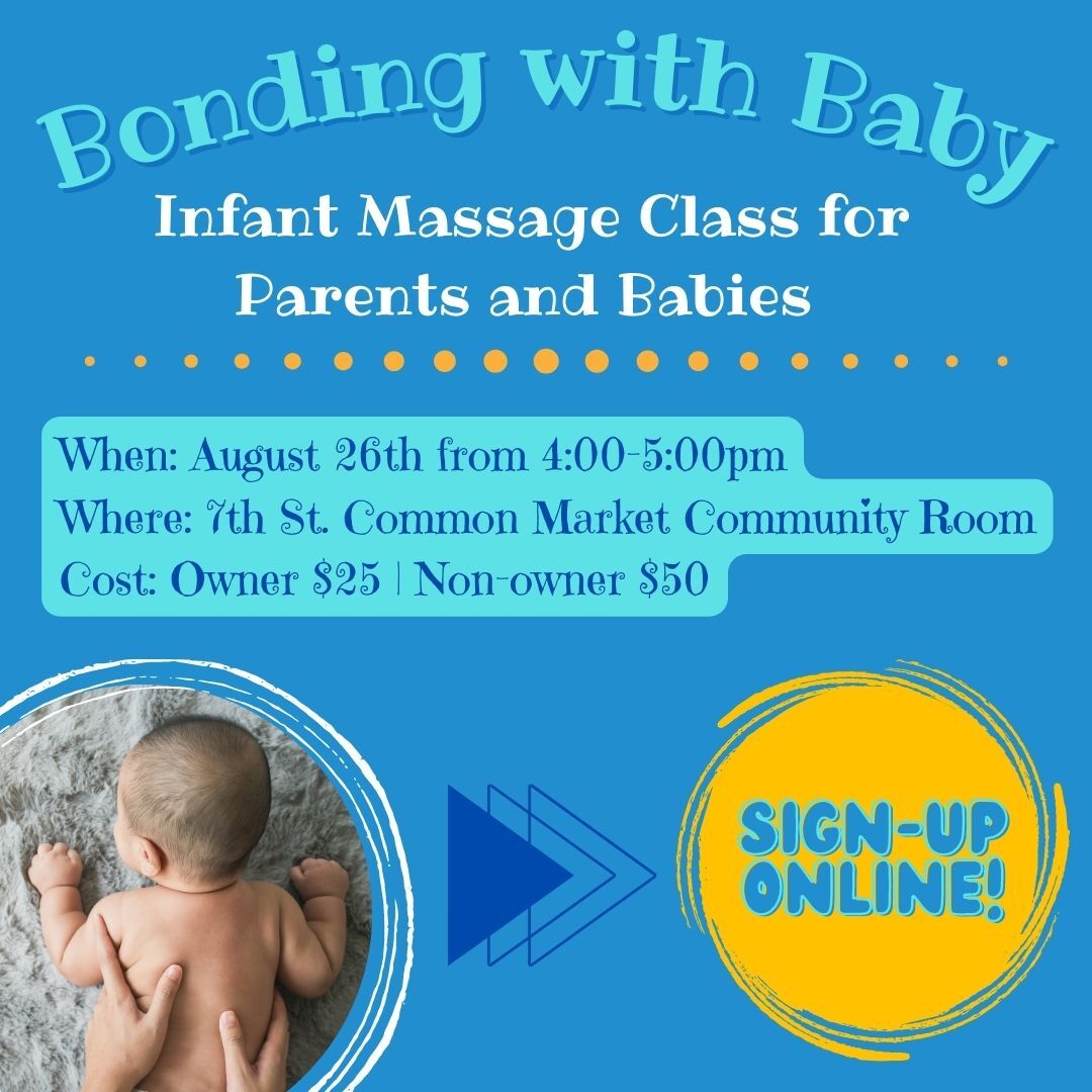 Bonding with Baby Infant Massage Class for Parents and Babies