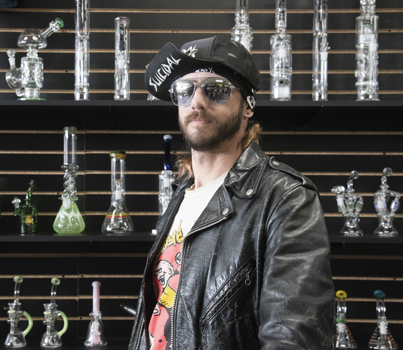 ジャケット・アウター VAPORIZE / Goat Leather Zip Blouson VAPORIZE / Goat Leather Zip Blouson