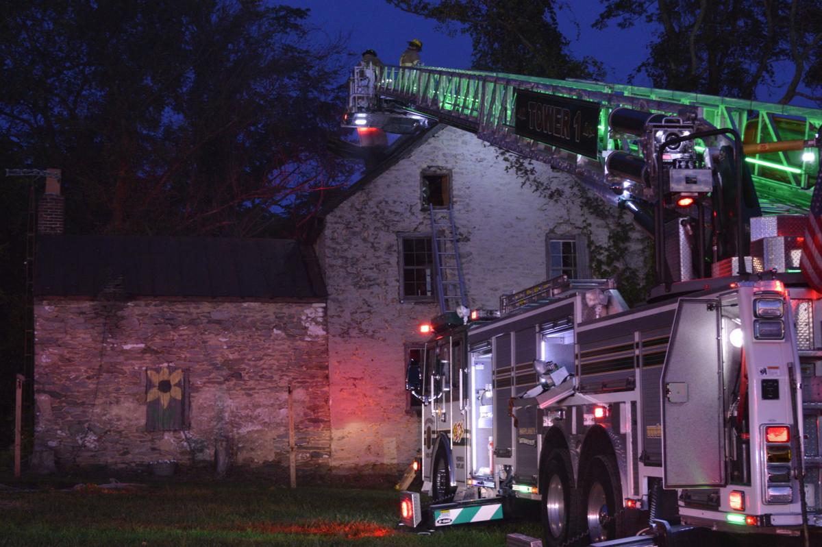 Uninhabited Myersville farmhouse damaged in Sunday night fire