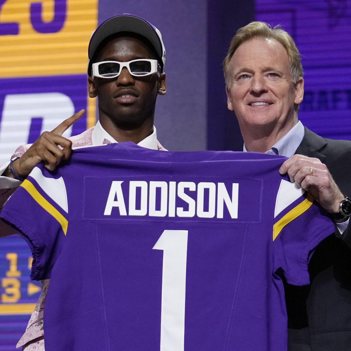 How to buy 2022 NFL draft picks' uniforms for rookies selected in first  round; Football jerseys, costs, free shipping available 