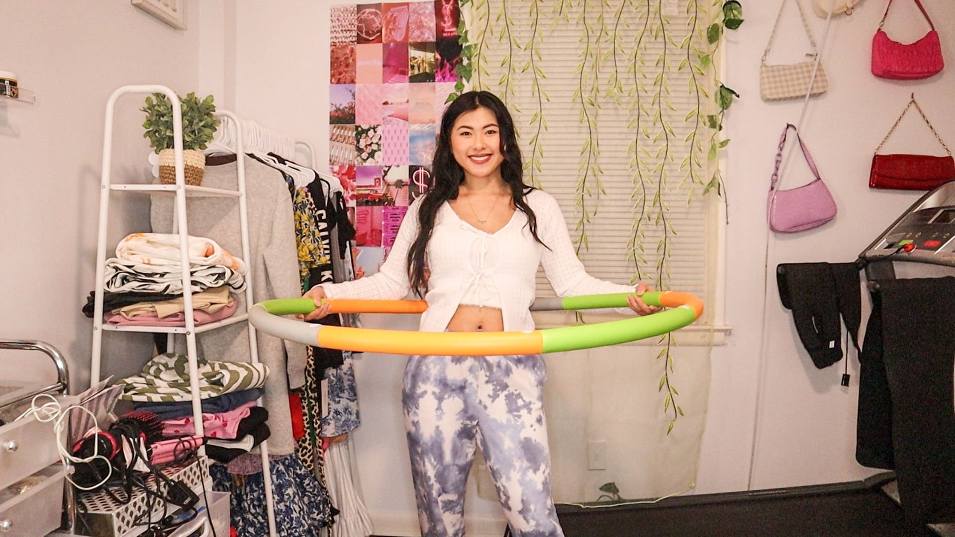 Weighted hula discount hoop in store