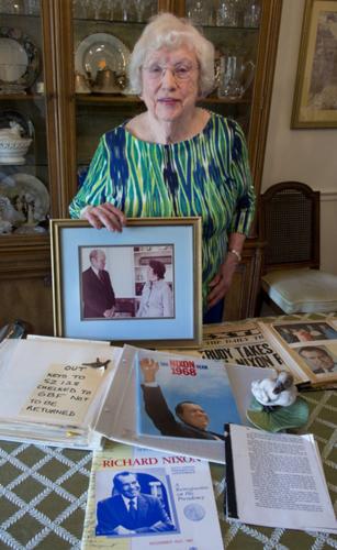 40 years later: Local woman worked in Nixon White House, oversaw Watergate tapes
